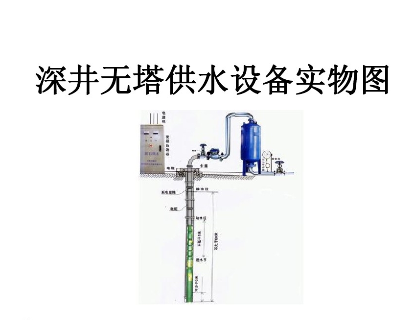 淄博张店区井泵无塔式供水设备